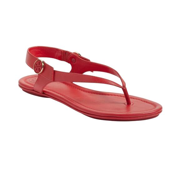 Tory Burch Shoes - Tory Burch Women's Minnie Thong Sandals Red Size 7.5